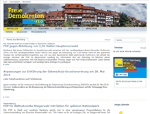 Tablet Screenshot of fdp-bamberg.de